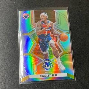 Bradley Beal Silver Prizm All NBA Mosaic Basketball